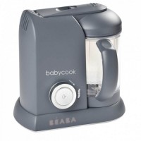 Beaba Уред за здравословно приготвяне на бебешка храна Babycook® Solo Grey