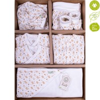 Bio Baby Newborn Baby Set 9 pieces 100% organic cotton