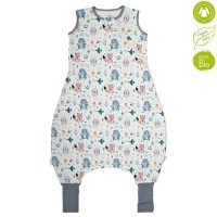 Bio Baby Спално чувалче с крачета от органичен памук 1 тог, мече, зайче и лисица Bio Baby Спално чувалче с крачета от органичен памук 1 тог, мече, зайче и лисица