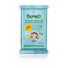 Бочко Антибактериални кърпички 18 броя