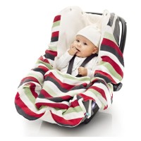 Wallaboo Одеяло на райе Екрю