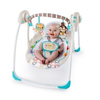 Bright Starts Електрическа люлка Petite Jungle Bright Starts Електрическа люлка Petite Jungle