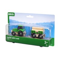 Brio Играчка трактор с товар