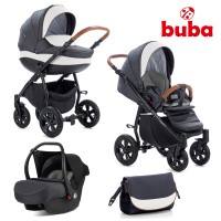 Buba Baby stroller 3 in 1  Forester Black