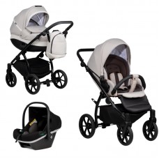Buba Baby stroller 3 in 1 Zaza, Cream