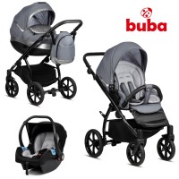 Buba Baby stroller 3 in 1 Zaza, Dark grey