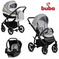 Buba Baby stroller 3 in 1 Zaza, Warm Grey