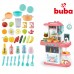 Buba Kids Kitchen Home Kitchen 43 pcs, pink