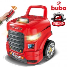 Buba Engine Workshop Motor Sport, red