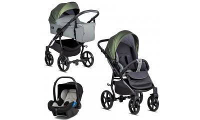 Buba Baby stroller 3 in 1 Karina, Olive