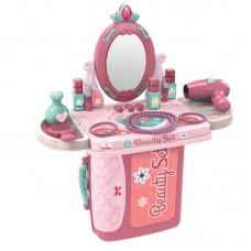 Buba Детска тоалетка с аксесоари в куфар Beauty, розова