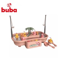 Buba Комплект за риболов Go Fishing Патета, розов