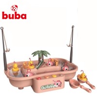 Buba Fishing set Go Fishing, pink