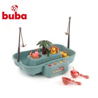 Buba Комплект за риболов Go Fishing Патета, сив