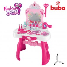 Buba Детска тоалетка Princess, розова