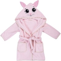 Bubaba Children's bathrobe 110/116 cm Kitty