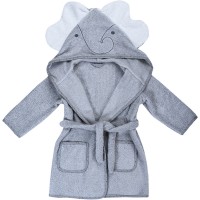Bubaba Children's bathrobe 110/116 cm Elephant