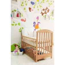 Bucko Wooden Cradle Cots And Crib