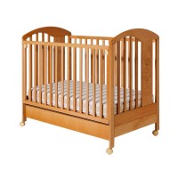 Bucko Baby Wooden Cot Lilly Nature
