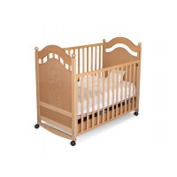 Bucko Бебешко дървено легло Velko Nature