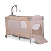 Cangaroo Travel cot Once upon a time 1, beige