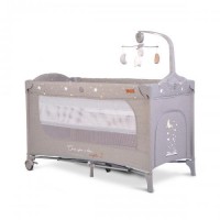 Cangaroo Travel cot  Once upon a time 3, grey