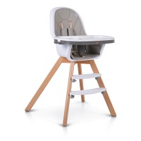 Cangaroo Wooden High Chair Hygge, grey