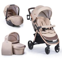 Cangaroo Baby stroller Noble 3 in 1, beige