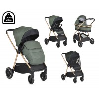 Cangaroo Комбинирана бебешка количка Hydra 2 в 1, зелена