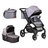 Cangaroo Baby stroller 2 in 1 Mira, grey