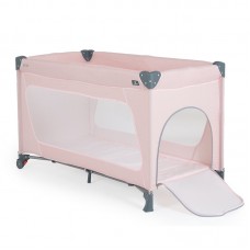 Cangaroo Baby Folding Cot One touch, pink
