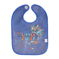 Cangaroo Baby bib Wild Berry, blue Cangaroo Baby bib Wild Berry, blue