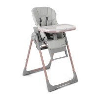 Cangaroo Детски стол за хранене 2 в 1 Aspen, сив