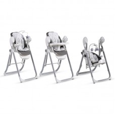 Cangaroo 2 in 1 Highchair and Swing Pudding, grey