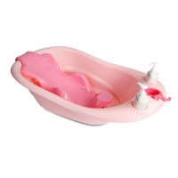 Cangaroo Бебешка вана с аксесоари Corfu 90 см розова