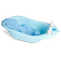 Cangaroo Бебешка вана с аксесоари Corfu 90 см синя