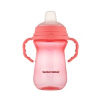 Canpol babies Cup with Silicone Spout FirstCup 250 ml, pink 