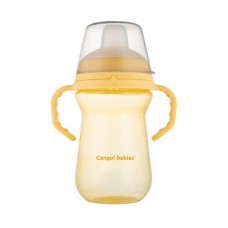 Canpol babies Cup with Silicone Spout FirstCup 250 ml, yellow