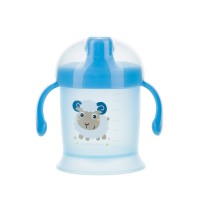 Canpol Non-spill Cup Firm 200ml Bunny and Company, blue