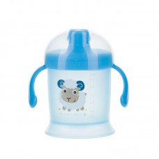 Canpol Non-spill Cup Firm 200ml Bunny and Company, blue