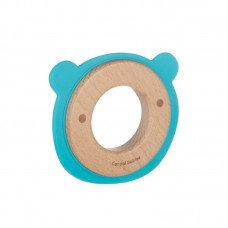 Canpol Wooden-Silicone Teether Bear