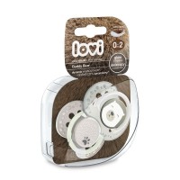 Lovi Silicone Dynamic Soother 2 pcs Buddy Bear