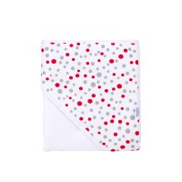 Canpol Детска хавлия за баня с качулка, точки Canpol Детска хавлия за баня с качулка, точки