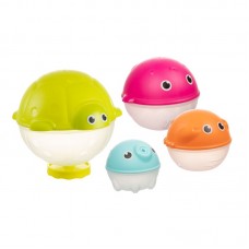 Canpol Bath toys with a Rain Shower 4 pcs Ocean