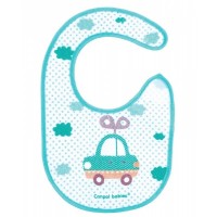 Canpol Bib with velcro Toys