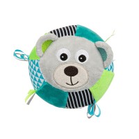 Canpol babies Soft Ball with bell Bear, grey