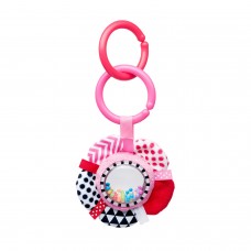 Canpol Rustling Plush Toy with Rattle 0m+ Bow Zig Zag