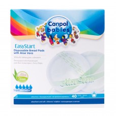 Canpol EasyStart AloeVera lactation pads 40 pieces