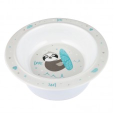 Canpol babies Melamine Bowl with Suction Ring 270 ml Exotic Animals, grey