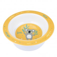 Canpol babies Melamine Bowl with Suction Ring 270 ml Exotic Animals, yellow